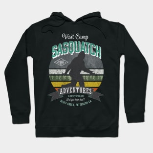 Visit Camp Sasquatch - Funny Big Foot TDesign v2 Hoodie
